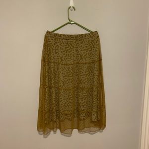 Logo Skirt Sz M